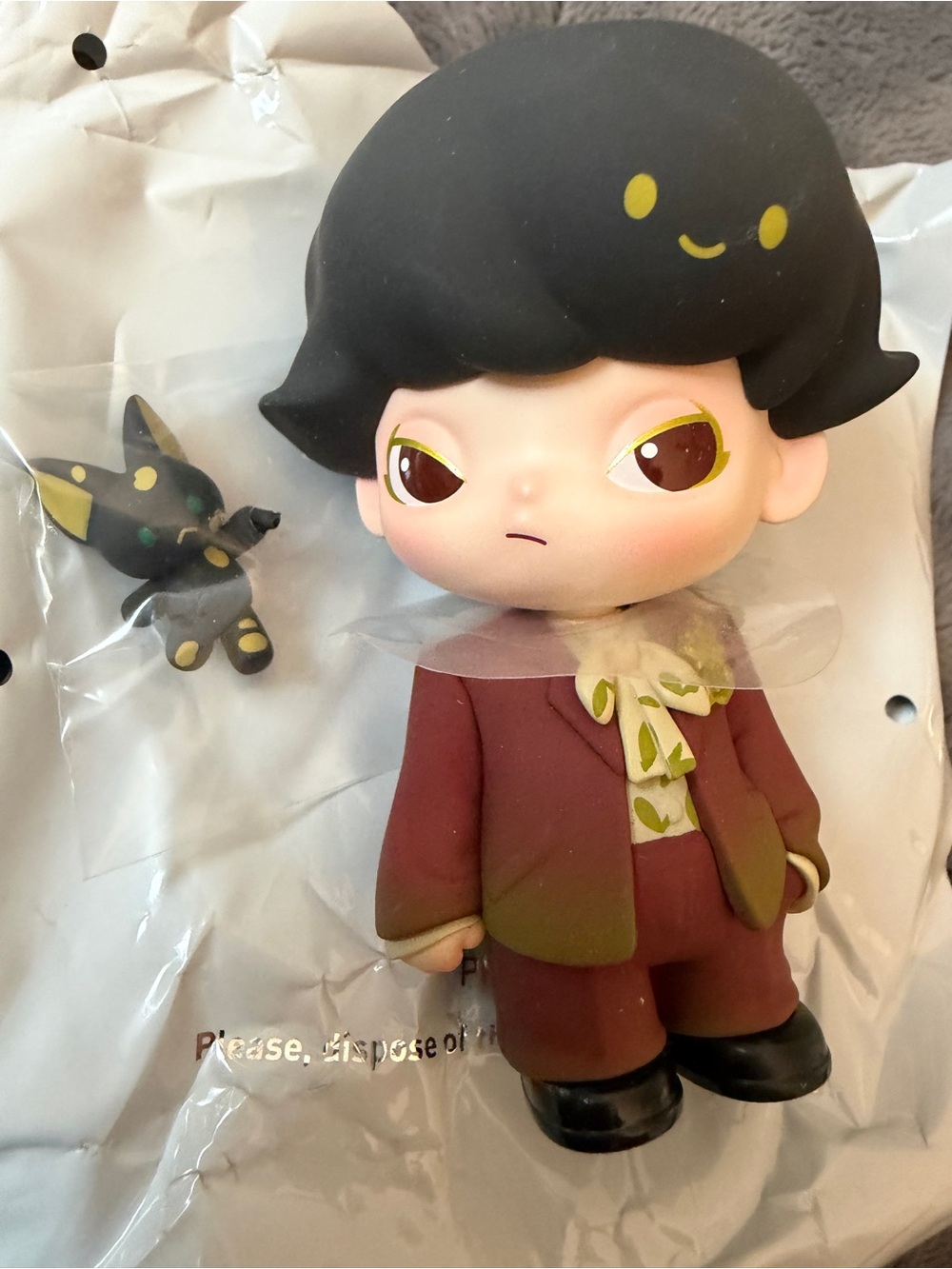 Pop Mart DIMOO “Duke” 13th Anniversary Collectible series Black/Burgundy